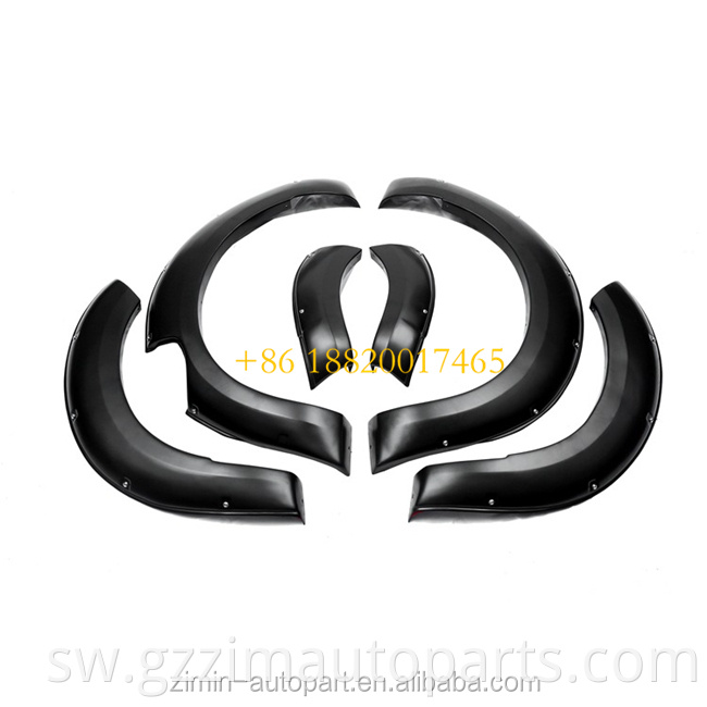 High Quality Wheel Arch Flare Fender Flare For NP300 2015-2018